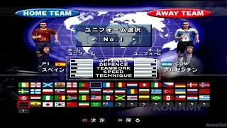 World Soccer Winning Eleven 6 PS2 - Spain Vs Argentina - Gameplay - PCSX2