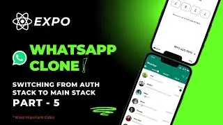 React Native Expo SECRET to Switching from Auth Stack to Main Stack