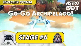 Astro Bot - Tentacle System - Go-Go Archipelago! Stage Playthrough (No Commentary) PS5
