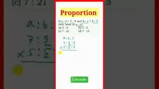 Ratio and proportion problem/Math tricks #ssccgl2023 #shorts