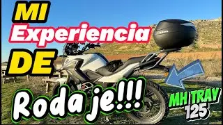 ⚙️ Mi Experiencia en el Rodaje con la Motor Hispania Tray  / MH TRAY 125 #trail #motovlog #rodaje