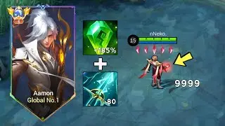 BEST 1 HIT BUILD AAMON 2024!!! (100% BROKEN!)