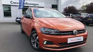 Approved Used Volkswagen Polo SE 1.0TSI in Energetic Orange - DC18WSW