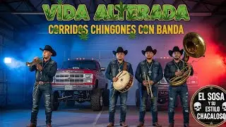 🍀VIDA ALTERADA 🇲🇽 Corridos chingones con banda-El Sosa y su Estilo Chacaloso🍀