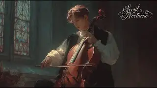 Quiet Bow Draws Night Closer 🎻 Dark Romantic Cello & Piano | Moonlit Arches, Vows & Quiet Confession