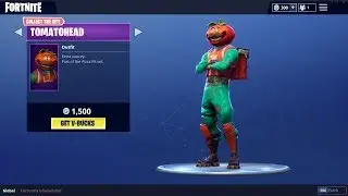 *NEW* TOMATOHEAD SKIN (Fortnite Battle Royale)