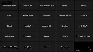 Webinar on 