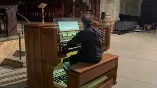 Lied to the Flowers/Lied to the Sun  - Flor Peeters: David Briggs at St John the Divine NYC