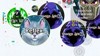 Reflex & @xFurkan-16 DUO + SOLO TEKEOVER 🤫 (AGARIO MOBILE)