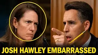 Josh Hawley humiliated by Professor Shaw in brutal live hearing takedown!