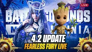 BGMI 4.2 NEW SEASON UPDATE RANK PUSH 🔥 Road To 40k Subscribers | FearlessFury