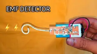 How To Make an EMF Detector from an old Computer MotherBoard | @KoppalMechatronics