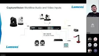 Lumens CaptureVision: Webinar Easy Streaming and Recording of Conferences and Lectures
