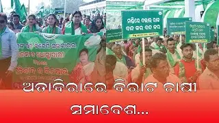 ଅତାବିରାରେ ବିରାଟ ଚାଷୀ ସମାବେଶ। #farmers #attabira #bargarh #newschannel #sambad #odia