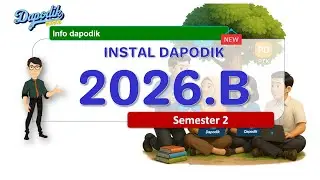 CARA INSTAL DAPODIK VERSI TERBARU 2026.B