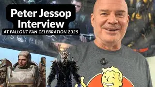 Voice Actor Peter Jessop (Paladin Danse) at Fallout Fan Celebration 2025