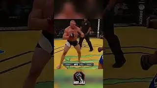 Brock Lesnar VS Mark Hunt🔥 #ufc