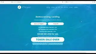 ETHLEND token LEND listed on Binance exchange!!! Bitrex next???