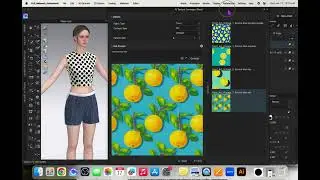 Three ways to add prints to fabric in CLO