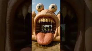 This bouncy castle is kinda strange &hellip;😳&hellip;
