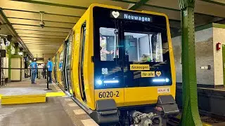 Neuer U-Bahn JK-Zug startet in den Fahrgasteinsatz - Neuwagen für alle
