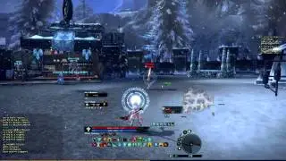 Tera Online - Duel (lv44 Priest vs lv43 Berserker)