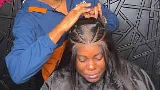 🔥Bob wig install w/ style
