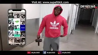 Smart Training Skipping Rope & AB Roller Wheel - SupafitKit by Dryko365