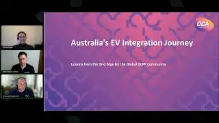 OCA webinar: Australia's EV Integration Journey. Lessons from the Grid Edge.