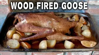 Whole Roasted Goose from the Wood Fired Oven | Wood Fired Pizza Oven recipes