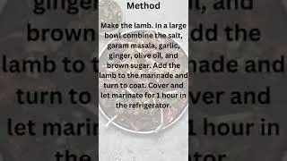 Garam Masala Grilled Lamb Chops with Mint Chutney.#shorts.  #easyrecipes #flavorfuleats #freshflavor
