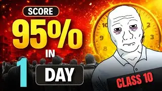 Class 10th : Zero to 95% in 15 Days 💀| Boards ka Dar 🔥| Board Exam 2026 Motivation | Class 10 