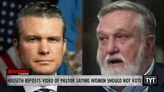 Trump&rsquo;s Defense Secretary Shares Clip of Pastor Claiming Women Should Not Vote