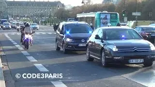 Police Motorcycles Escort VIP Paris