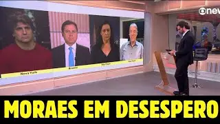 DEMETRIO DETONOU MILITANTE DA GLOBO AO VIVO! MORAES E TOFFOLI VERGONHA DO STF 