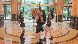 《 WHIPLASH × aespa 》💕DoReMi 💫Dance cover 🧸Dance in lobby 🎀 3 members dance