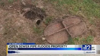 Jackson homeowner seeks urgent fix for open sewer pipe