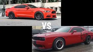 Procharger P1X 5.0 vs FBO/pullied Hellcat Challenger