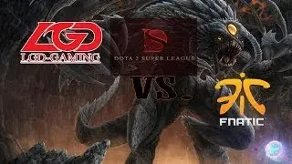 Grand Final LAN HyperX D2L Season 4, LGD vs Fnatic  Dota 2 RUS game 2