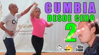 Cumbia desde CERO Primera Vuelta || Dance On Fire 👟🔥
