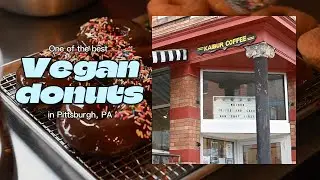 One of the best vegan donuts in Pittsburgh, PA - Kaibur Coffee