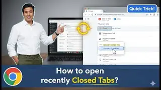 The FASTEST Way to Reopen Recently Closed Tabs Quickly