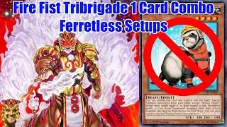 Fire Fist Tribrigade 1 Card Combo Setups Guide Part 3: Ferretless Comboes
