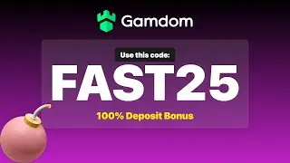 Gamdom Promo Code ''FAST25'' &mdash; 100% Deposit Bonus (Official Code 2026)