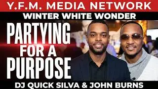 🎬 John Burns (HQ DC House) & DJ Quicksilva Interview | Winter White Wonder Fundraiser