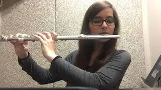 Berbiguer Etude No. 18 in F# minor--Alexandra Langley
