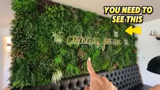This Isn&rsquo;t Just a Grass Wall&hellip; It&rsquo;s Art! #homedecor #walldecor #commissionsearned #ad #grasswall
