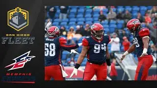 San Diego Fleet vs Memphis Express | AAF Week 4 Highlights