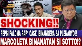 SHOCKING!! PEPSI PALOMA RAP* CASE IBINANDERA SA PLENARYO?! MARCOLETA BINANATAN SI SOTTO!?