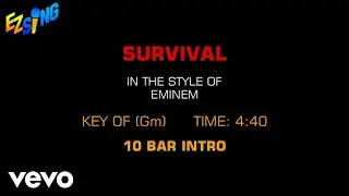 Eminem - Survival (Karaoke EZ Sing)